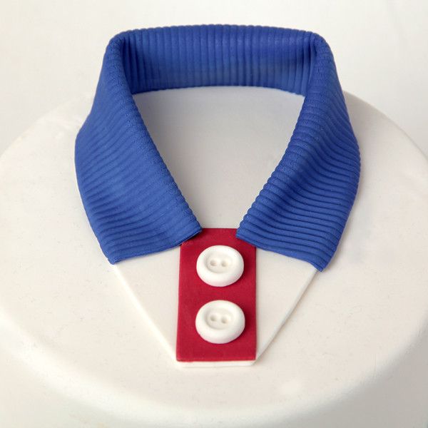 Polo Shirt fondant cake topper great for cake decorating father's day cakes or mens cakes. Readymade cake decoration.