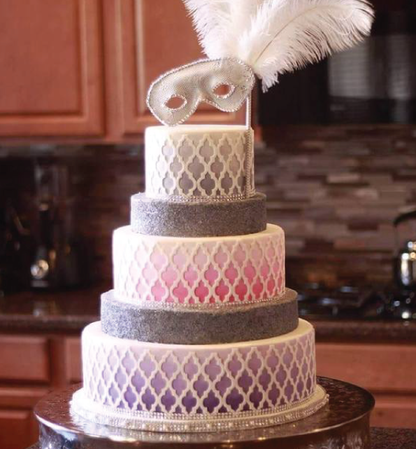 Wedding Cake Decoration Cake Stencil Fondant Molds Large Size