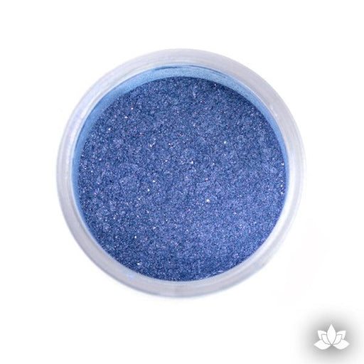 Sapphire Blue Luster Dust Colors food coloring perfect for cake decorating fondant cakes, cupcakes, cake pops, wedding cakes, and sugarflowers. Dusting color. Cake supply.