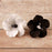 Black and White Fruit Blossoms handmade from gumpaste cake decorations and cupcake decorations perfect for rolled fondant cakes and wedding cakes.