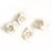 Edible Gumpaste White Tiny Roses No Wire sugar flower cake toppers and cake decorations perfect for cake decorating rolled fondant wedding cakes, cupcakes and birthday cakes and cupcakes.  Edible Cake Decoration and wholesale cake supplies.