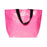 Pink Tote for carrying your personal and cake items around with you. Made with recycled billboard material.