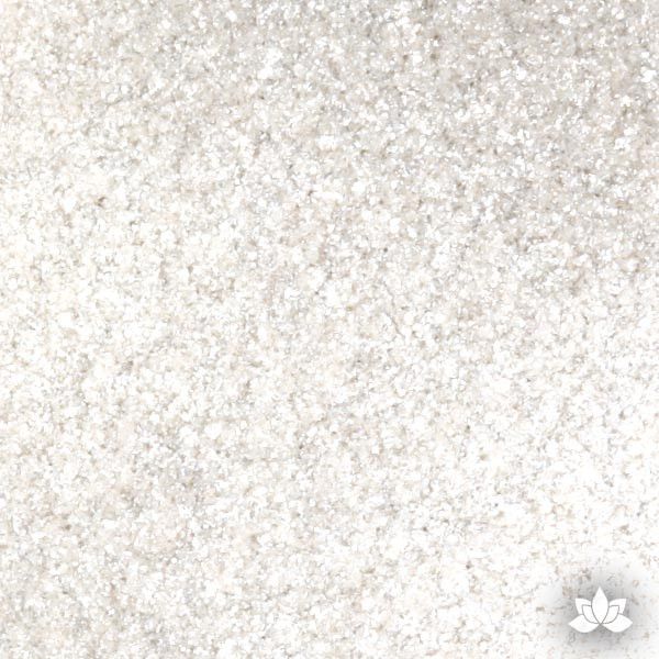 Ultra Silver Sparkle Luster Dust colors for cake decorating fondant cakes, gumpaste sugarflowers, cake toppers, & other cake decorations. Wholesale cake supply. Bakery Supply. Lustre Dust Color.