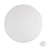 Cake Drum White Foil, great for displaying your decorated cake while providing a sturdy base for transporting your cake. 1/2 inch round white foil cake drum for multi-tiered wedding cakes