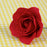 Brilliant Red Gumpaste Roses handmade cake decoration. Wholesale cake supply. caljava