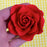 Brilliant Red Gumpaste Roses handmade cake decoration. Wholesale cake supply. caljava