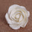 White Brilliant Gumpaste Rose handmade cake decoration perfect for cake decorating fondant cakes. Cake supply. caljava