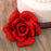 Large Red Open Gumpaste Rose handmade cake decoration. Wholesale cake supply. caljava