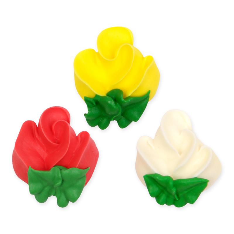 Royal Icing Topper Decorations great for decorating cupcakes, chocolates, cakes, cookies, and more.  Hand piped edible icing toppers.