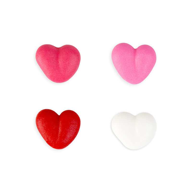 Small Heart Royal Icing Decorations (Bulk) - Assortment