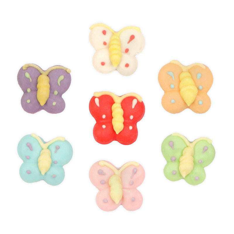 Butterfly Royal Icing Decorations (Bulk) - Assortment