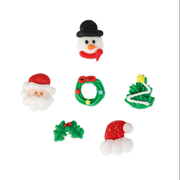 Royal Icing Toppers great for decorating cupcakes, cookies, cakes, candy and chocolates.