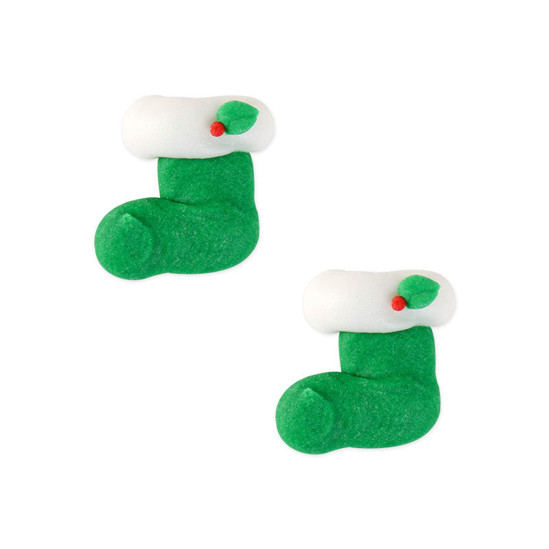 Stocking Royal Icing Decorations (Bulk)