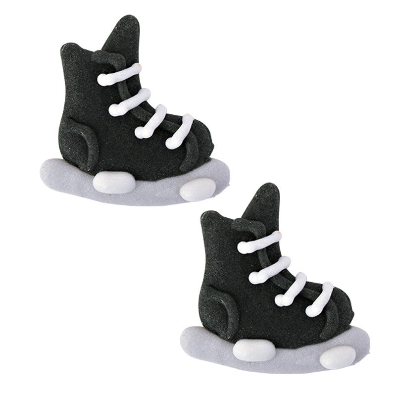 Hockey Skates Royal Icing Decorations (Bulk) —
