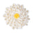 4-Layer Daisy Royal Icing Decorations (Bulk) -White