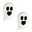 Ghost Royal Icing Toppers Edible Decoration for decorating Halloween Chocolates, Candy, Cupcakes, Cakes, and more. Edible cake decoration for decorating your own desserts. Caljava