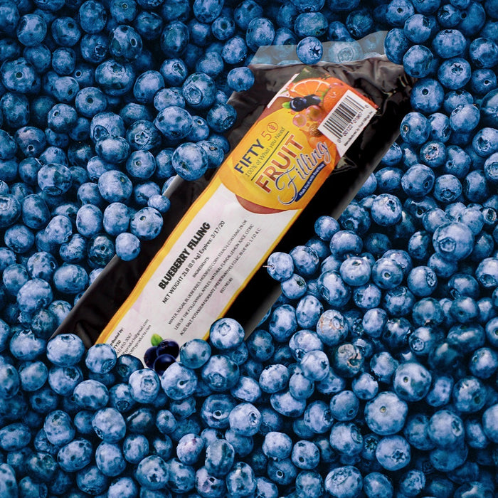 Blueberry Fruit filling for dessert bars and bakery treats