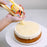 Bakery-grade bavarian creme filling used between cake layers by professional bakers wholesale cake supply by Caljava