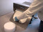 Compact Somerset CDR countertop dough and fondant roller designed for small bakery workspaces