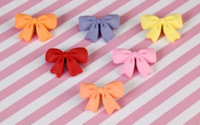 Fondant Ribbons in mixed colors. Wholesale available.