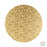 Cake Drum Gold Foil, great for displaying your decorated cake while providing a sturdy base for transporting your cake. Embossed gold foil cake drum base supporting a tiered celebration cake