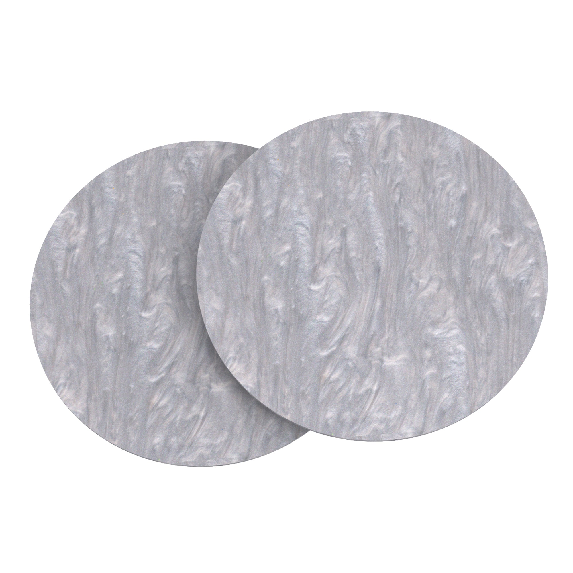 Gray Marble Acrylic Round Cake Disks