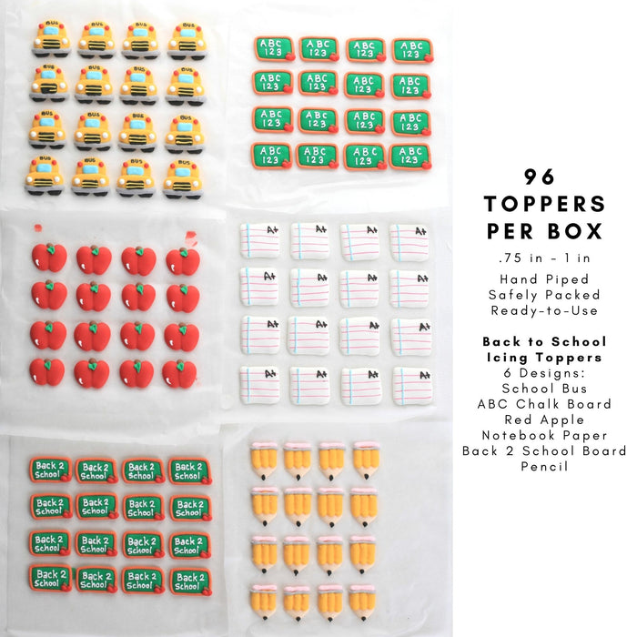 Intricate hand-piped edible royal icing toppers placed on premium chocolate truffles to increase margins
