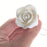 Handcrafted medium gumpaste rose cake topper for elegant cakes by Caljava