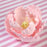 Handcrafted pink peony gumpaste flower used on a professional wedding cake by Caljava