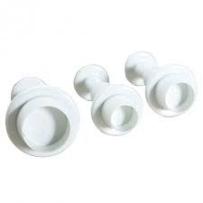 Round Plunger Cutters - Set of 3