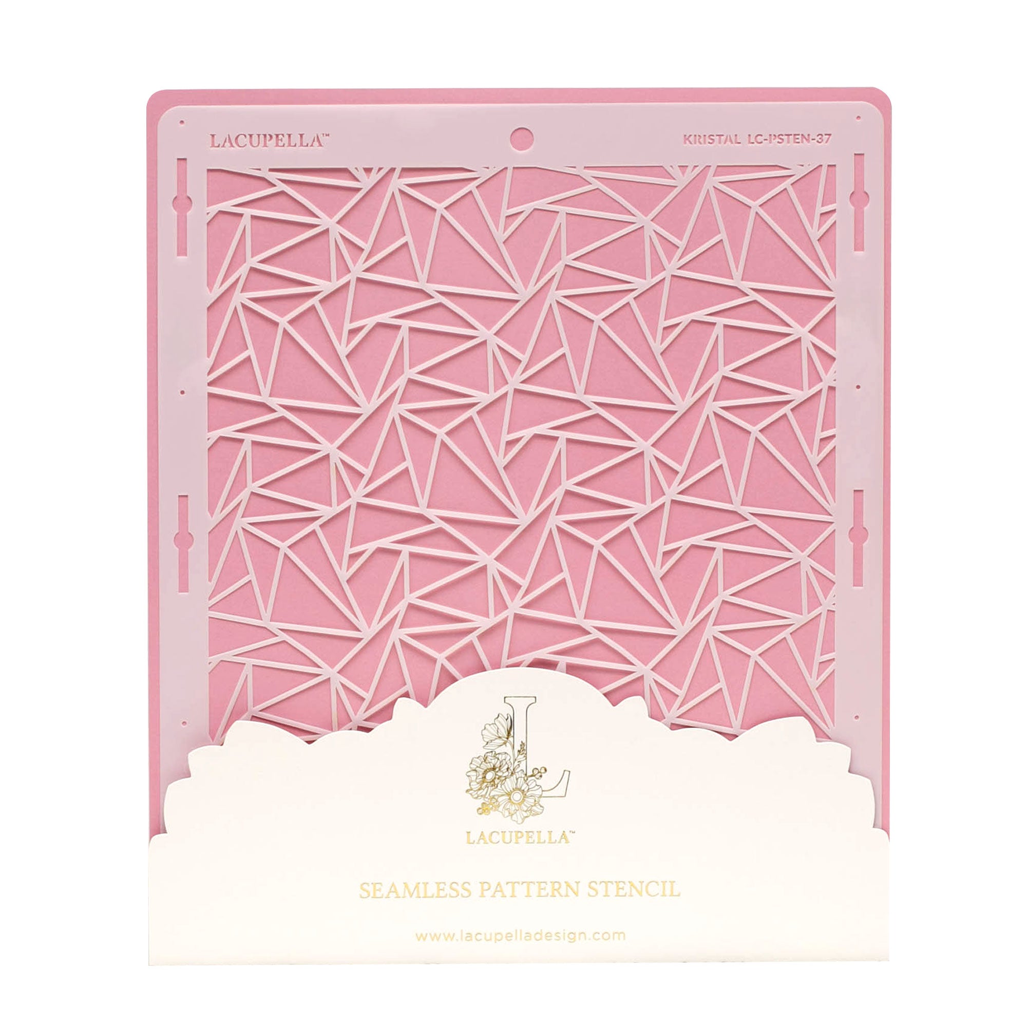 Seamless Cake Stencil - KRISTAL