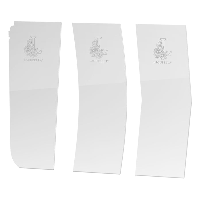 Acrylic Icing Buttercream Comb - Set of 3 (Set D)