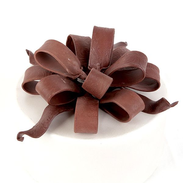 Medium Ribbon Loops & Tails - Chocolate