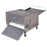 Somerset CDR-700 OSHA compliant 20-inch commercial pizza dough and fondant sheeter in stainless steel