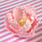 Pink gumpaste peony handmade cake decorations. Pre-wired light pink peony sugar flower designed for cake shops and production bakeries