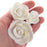 Ready-to-use medium sugar flower for cakes and cupcakes by Caljava