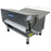 Side angle of Somerset CDR-500 fondant sheeter showing adjustable handle for custom dough thickness