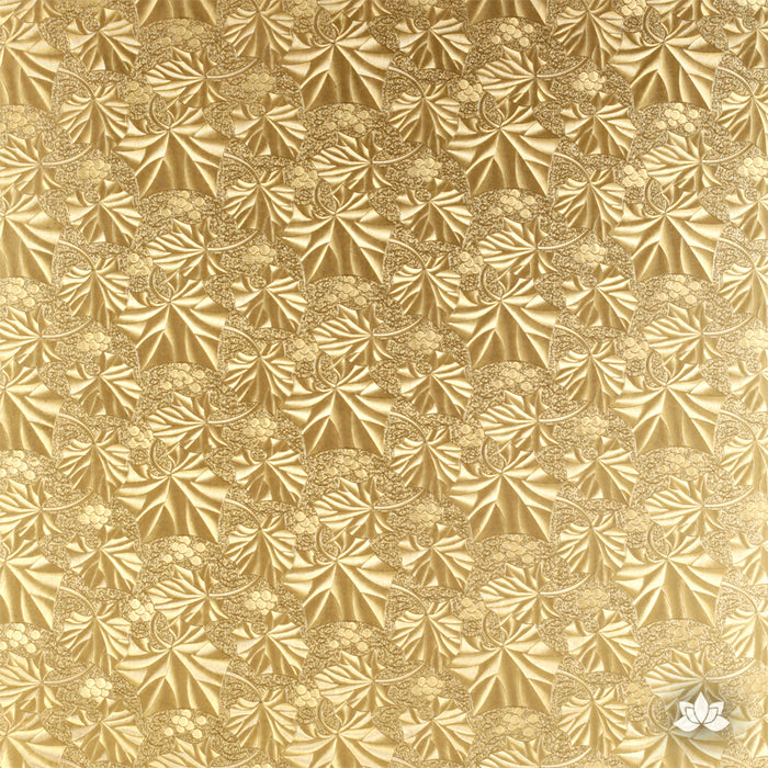 Sturdy 1/2 inch thick gold cake drum for transporting heavy birthday cakes. Cake Drum Gold Foil, great for displaying your decorated cake while providing a sturdy base for transporting your cake. 