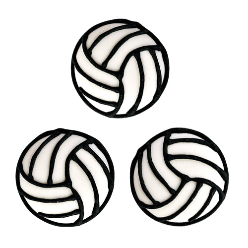 Volleyball Royal Icing Toppers great for decorating cupcakes, cookies, cakes, candy and chocolates.